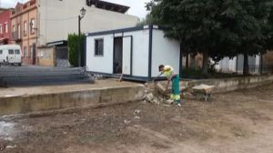 El Ayuntamiento de Valencia comienza las obras en el pueblo de borbotó.