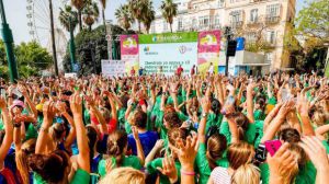 Mujer y deporte se dan cita en la plaza del Ayuntamiento de Valencia este fin de semana