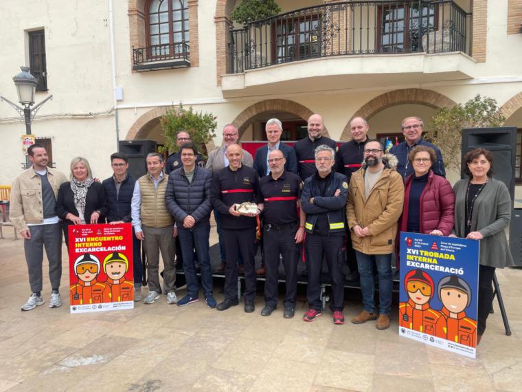 17 equipos de bomberos de Valencia participarán en la competencia interna de excarceración en L'Eliana