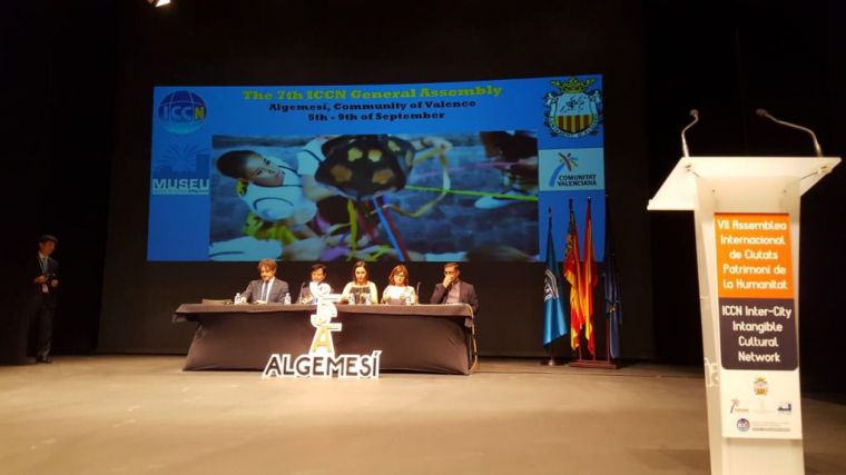 Colomer inaugura la Asamblea de Ciudades Patrimonio que se celebra en Algemesí