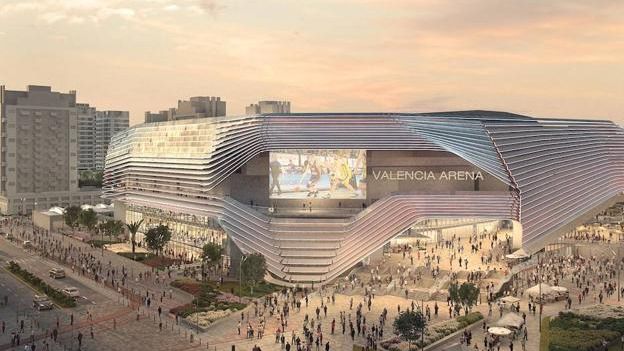 Joan Ribó: 'El València Arena es una iniciativa estratégica para la ciudad tanto en lo deportivo como en lo cultural'