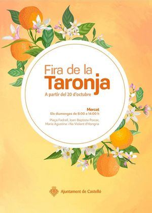 Castelló reanudará el 20 de octubre una nueva edición del Mercat de la Taronja