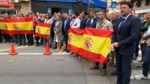 Acto en apoyo a las Fuerzas y Cuerpos de Seguridad en Alicante por su labor en Cataluña