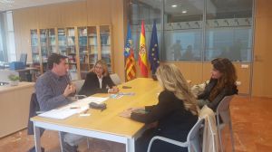 Mari Carmen Sánchez se reúne con el director general de Turismo de la Generalitat Valenciana