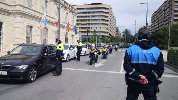 Alicante registra un repunte de sancionados con cerca de un centenar de multas en un día