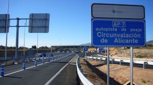 La AP-7 Alicante-Cartagena sube de precio mañana