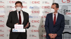 Ximo Puig y Pedro Duque destacan el liderazgo del sistema de innovación valenciano en la pandemia