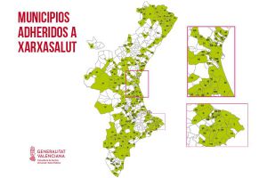 232 municipios valencianos forman parte de la red XarxaSalut