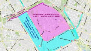 Los actos falleros obligarán a restringir la circulación en el centro de Valencia entre los días 2 y 6 de septiembre