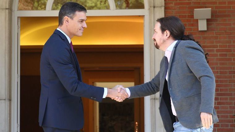 Pedro Sánchez y Pablo Iglesias