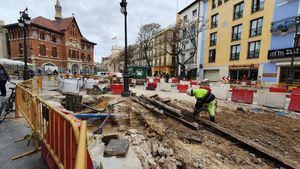 Las obras del entorno del Mercado Central de Valencia se aceleran