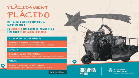 València organiza pasacalles en los mercados municipales para homenajear a Berlanga