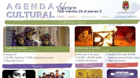 Agenda cultural de Alicante hasta el próximo 3 de marzo