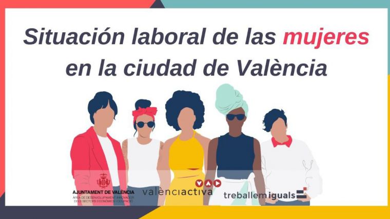 El número de mujeres paradas en València se reduce un 20,2 % en un año