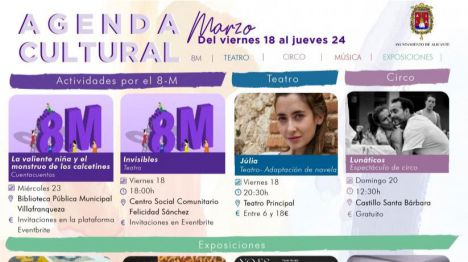Agenda Cultural de Alicante del 18 al 24 de marzo
