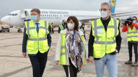 Puig anuncia la licitación de la ruta aérea Castellón-Madrid para otoño