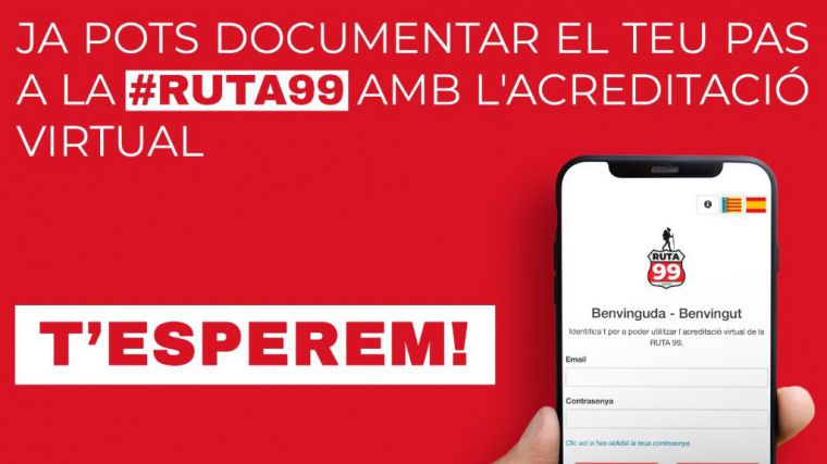 El Consell pone en marcha la app de la Ruta 99