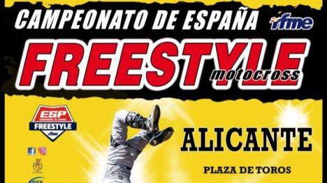 La Plaza de Toros de Alicante será escenario de la primera prueba del Campeonato Freestyle Motocross