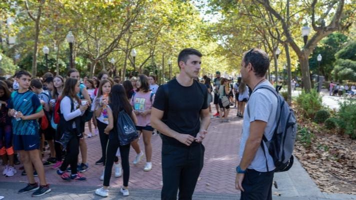 Más de 400 escolares participan en la macrobicicletada de la Semana de la Movilidad de Castelló