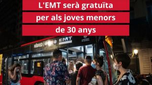 La EMT será gratuita en Valencia para los menores de 30 años hasta el 31 de diciembre