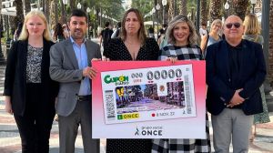 La ONCE lleva la Explanada alicantina a toda España con 5 millones de cupones