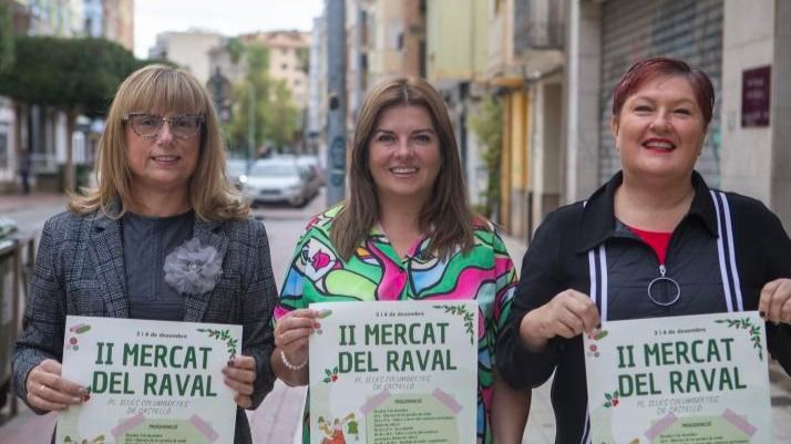 La plaza Illes Columbretes acoge el II Mercat del Raval