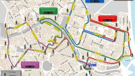 El Ayuntamiento prepara el dispositivo de tráfico para la celebración del Maratón de València