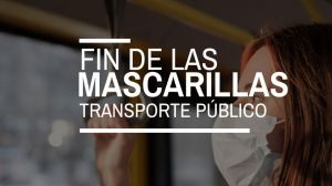 Las mascarillas dejarán de ser obligatorias en el transporte público a partir del 7 de febrero