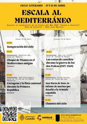 Castelló organiza el ciclo literario 'Escala al Mediterráneo'