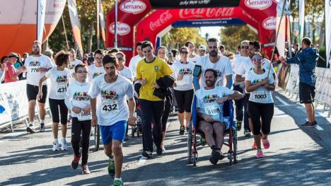 València acoge este fin de semana la 'Volta a Peu per la Discapacitat'