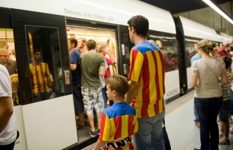 Metrovalencia facilita la movilidad para el partido del Trofeo Naranja entre Valencia y Aston Villa