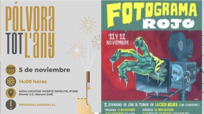 Noviembre arranca con pólvora en la Playa de San Juan, la Muestra de Teatro Español y el Festival Fotograma Rojo