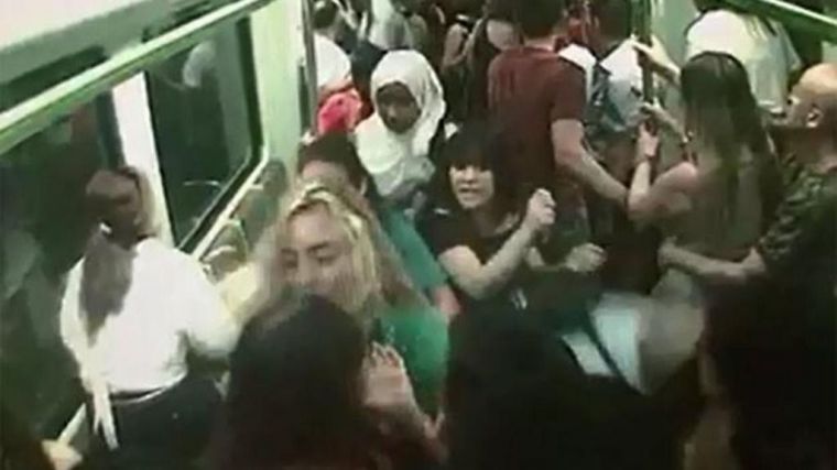 Se confirma la condena por delito de lesiones a un grupo de evangelistas alemanes por la estampida en el Metro de Valencia