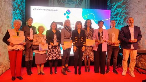 Alicante reconoce el trabajo de 9 personas y asociaciones con los Premios de Voluntariado
