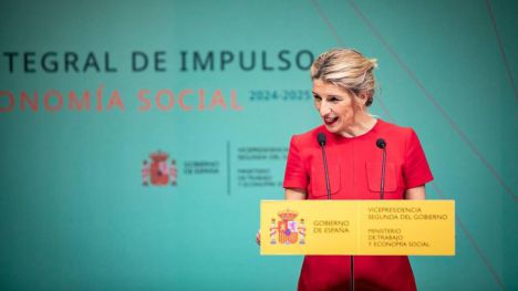 Yolanda Díaz propone Valencia como capital de la Economía Social 2024