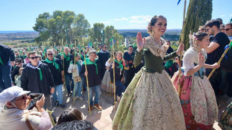 Más de 165.000 personas recorren el camino que une Castellón con la ermita de la Magdalena