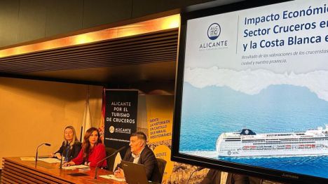 El impacto económico de los cruceros alcanzará los 60 millones este año en Alicante