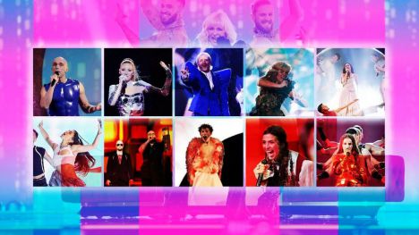 Los alicantinos Nebulossa conquistan el escenario de Eurovisión en la segunda semifinal