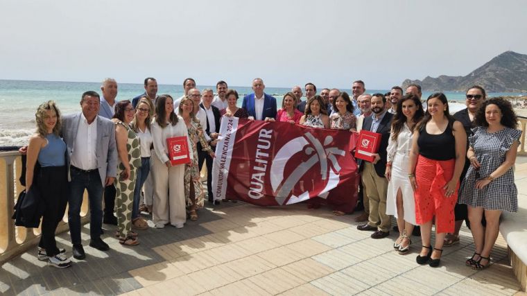 Turisme Comunitat Valenciana otorga la bandera Qualitur a 204 playas y calas