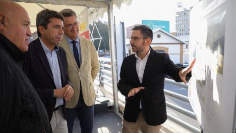 Mazón: 'Iniciamos un momento histórico para Alicante con las obras de la nueva Estación Central del TRAM'