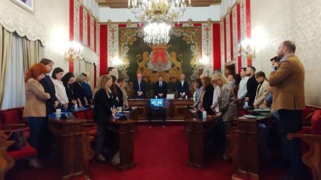 Alicante expresa en el Pleno su 'dolor, apoyo y solidaridad' con los afectados por la Dana
