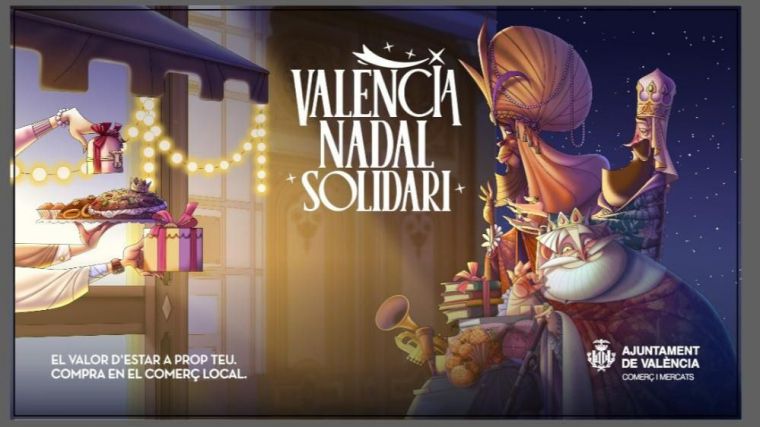 'Nadal Solidari', la campaña navideña de promoción del comercio para fomentar el consumo local