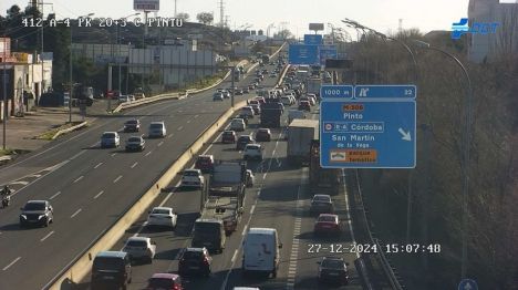 La DGT estima 6,4 millones de viajes por carretera para fin de año