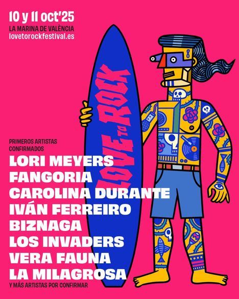 València acoge el Festival Love to Rock 2025 con música y gastronomía