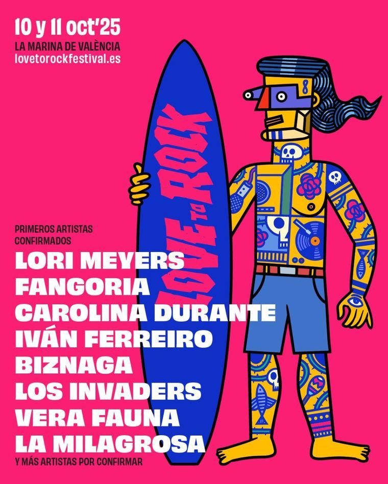 València acoge el Festival Love to Rock 2025 con música y gastronomía