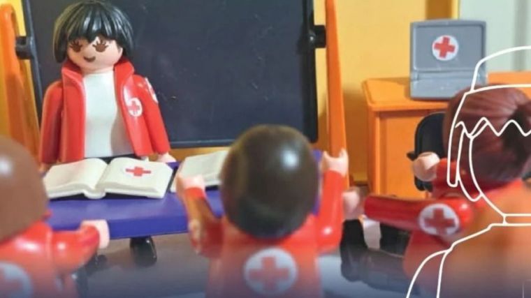 Exposición de Playmobil en apoyo a Cruz Roja en Castellón