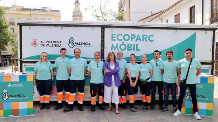 València lanza nuevos ecoparques móviles y amplía su servicio a 65 ubicaciones