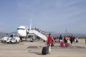 El aeropuerto de Castellón mejora de nuevo la valoración de las personas usuarias y recibe una puntuación media de 8,60