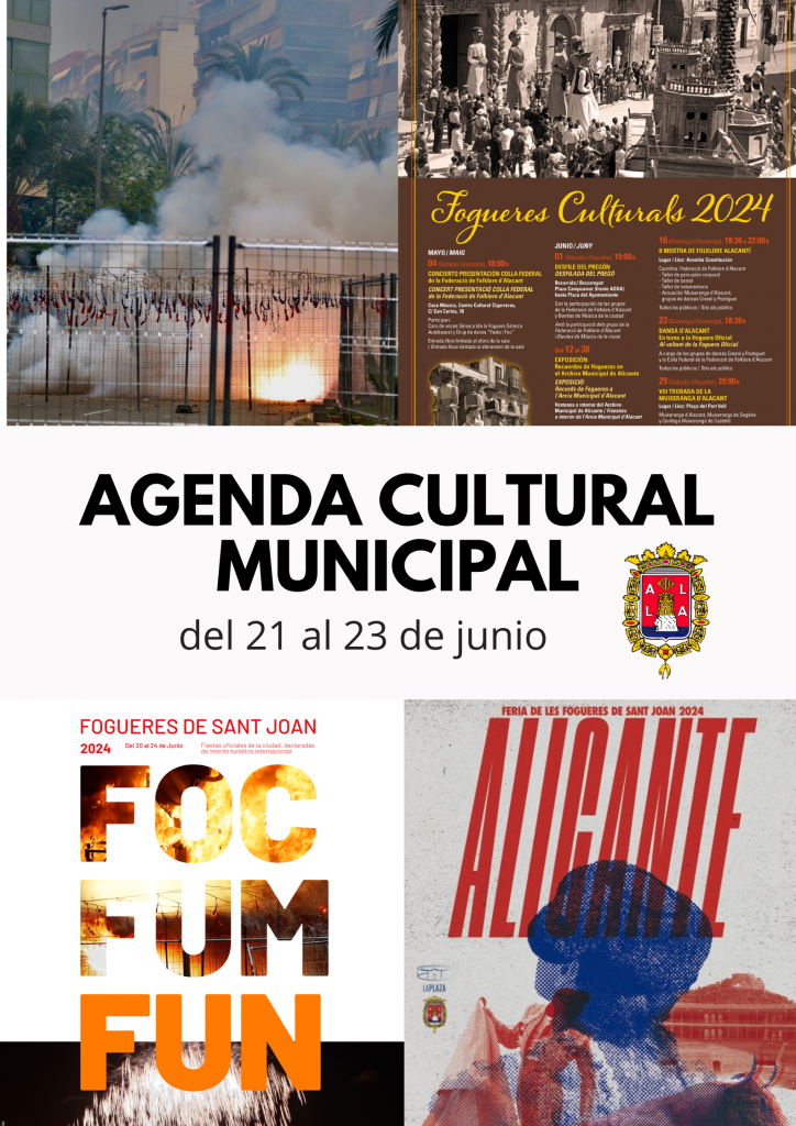 Agenda cultural de Alicante del 21 al 23 de junio