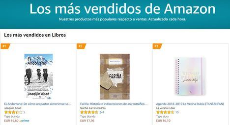 ‘El andorrano’ de Joaquín Abad es ya el libro más vendido de Amazon